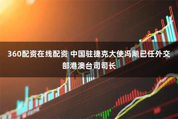 360配资在线配资 中国驻捷克大使冯飚已任外交部港澳台司司长